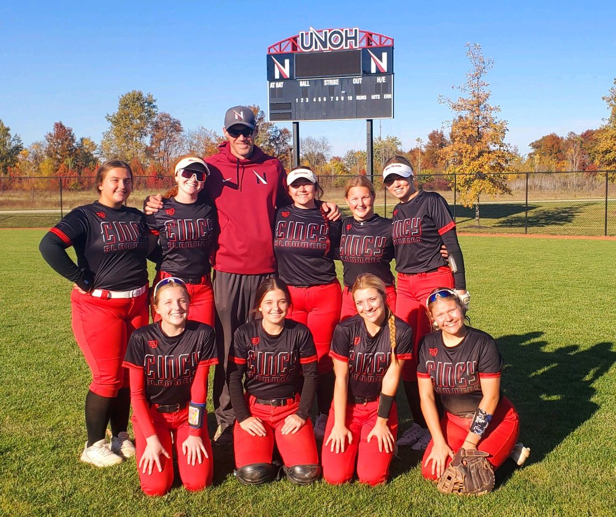 Cincy Slammers 08 Steele (@08cincyslammers) on Twitter photo What a great day for some softball! Thank you, <a href="/UNOH_Softball/">UNOH Racer Softball</a>, for a great camp, tour, and a scrimmage! This wraps up our fall season, proud of the ladies playing some tough competition and going 17-5! What a great day for some softball! Thank you, <a href="/UNOH_Softball/">UNOH Racer Softball</a>, for a great camp, tour, and a scrimmage! This wraps up our fall season, proud of the ladies playing some tough competition and going 17-5!