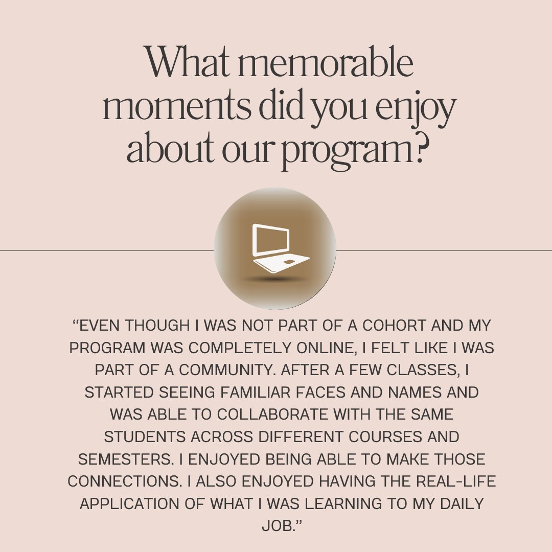 TowsonISTC's tweet image. Meet Melissa, Towson&apos;s Instructional Design &amp;amp; Development Graduate!!