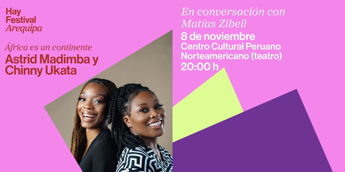 Hay Festival Esp (@hayfestival_esp) on Twitter photo 🌎De Mestizajes culturales a reflexiones sobre quién cuenta nuestra historia en #HayArequipa24 con:
<a href="/felres/">FelipeRestrepoPombo</a>, @philippesands y <a href="/gabrielawiener/">Gabriela Wiener 🇵🇸</a>
<a href="/harikunzru/">Hari Kunzru</a>, <a href="/jsudaka/">💬 Jonathan Castro</a> y <a href="/karima_ziali/">Karima Ziali</a>
<a href="/lgm_com/">Luis García Montero</a> y #AlonsoRuizRosas
#AstridMadimba y #ChinnyUkata
🎟️Programa y entradas disponibles en: 🌎De Mestizajes culturales a reflexiones sobre quién cuenta nuestra historia en #HayArequipa24 con:
<a href="/felres/">FelipeRestrepoPombo</a>, @philippesands y <a href="/gabrielawiener/">Gabriela Wiener 🇵🇸</a>
<a href="/harikunzru/">Hari Kunzru</a>, <a href="/jsudaka/">💬 Jonathan Castro</a> y <a href="/karima_ziali/">Karima Ziali</a>
<a href="/lgm_com/">Luis García Montero</a> y #AlonsoRuizRosas
#AstridMadimba y #ChinnyUkata
🎟️Programa y entradas disponibles en: