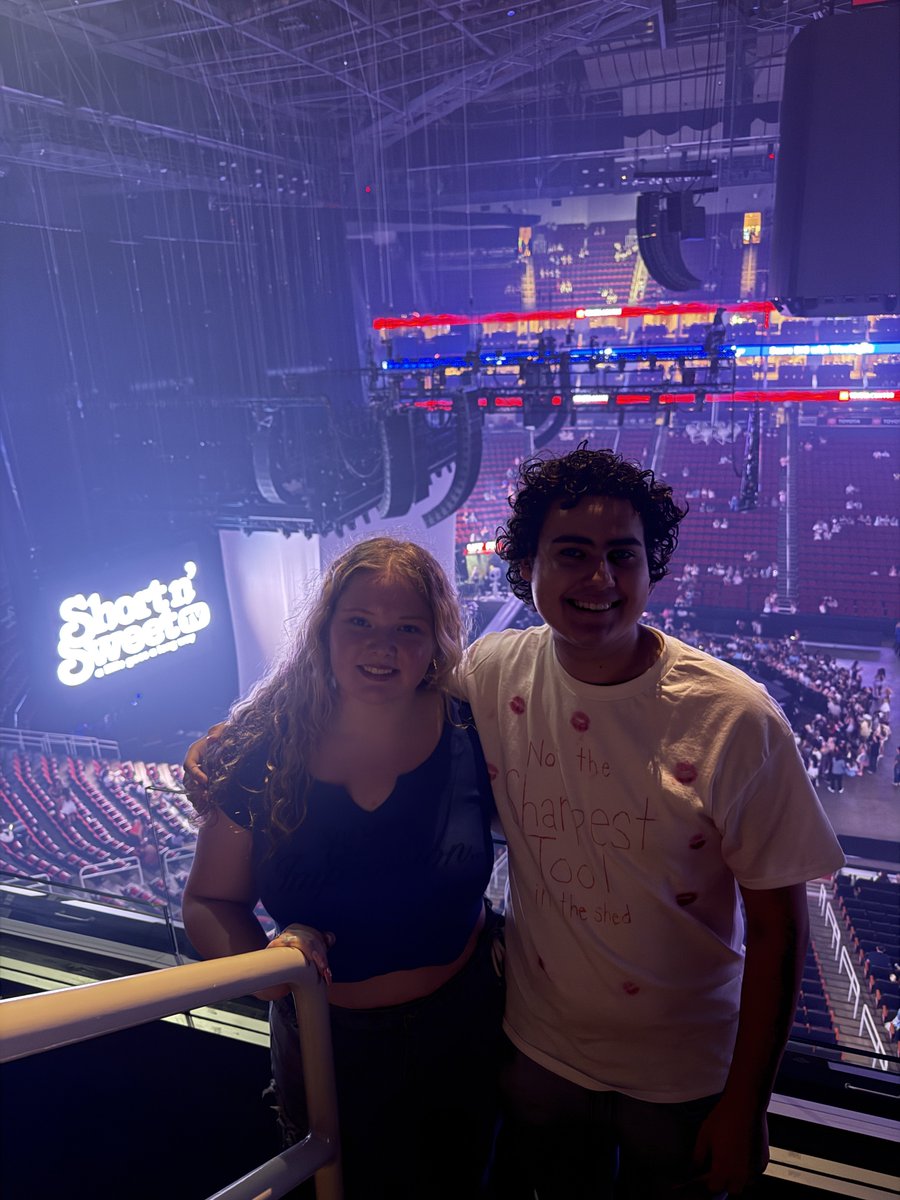 .<a href="/TeamSabrina/">Team Sabrina 🐾</a> <a href="/SabrinaAnnLynn/">Sabrina Carpenter</a> I think we would have bed chem in the pit. Section 427 Row 9 Seat 7 and 8 <3
