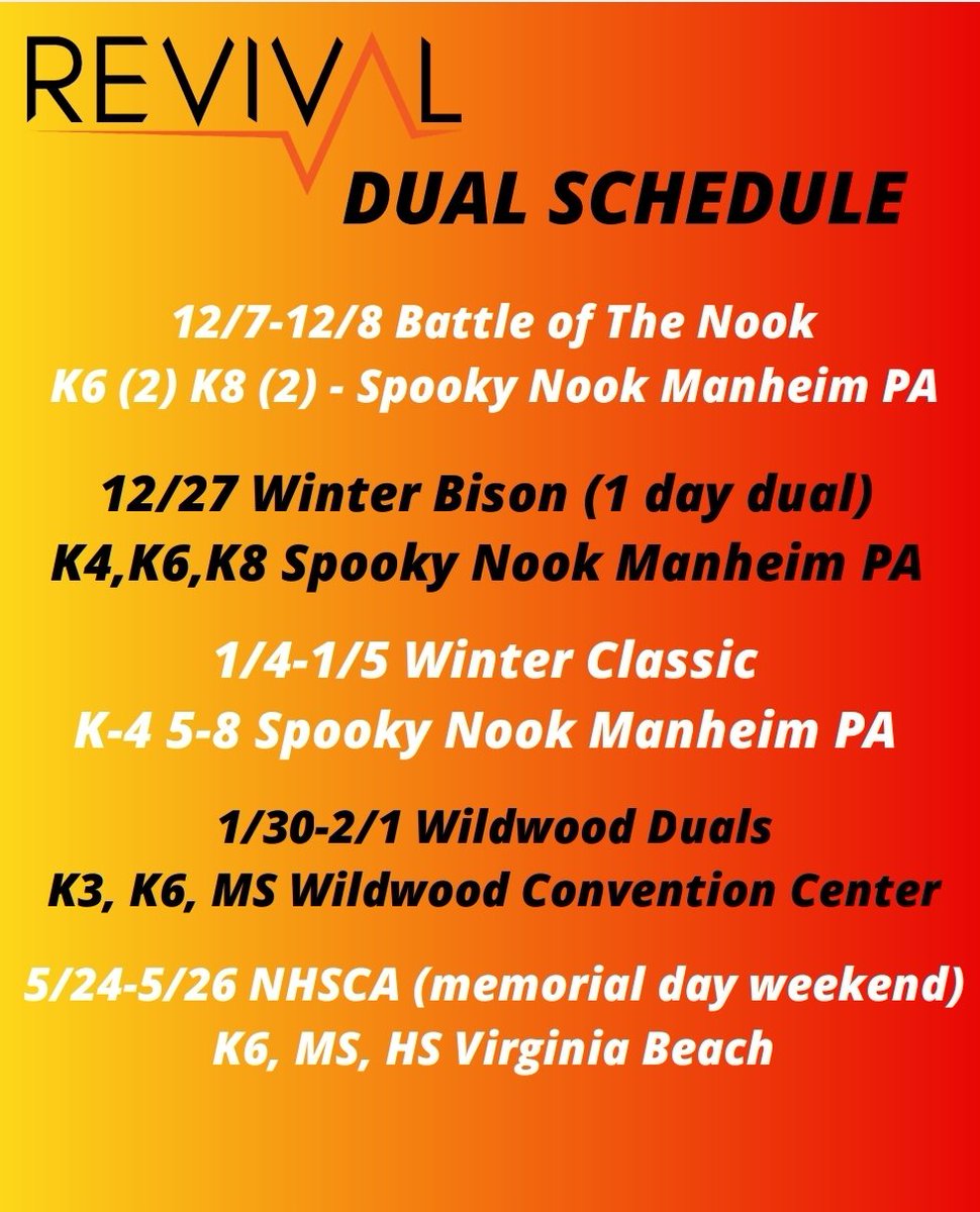 Revival Dual Team (@revivalduals1) on Twitter photo 