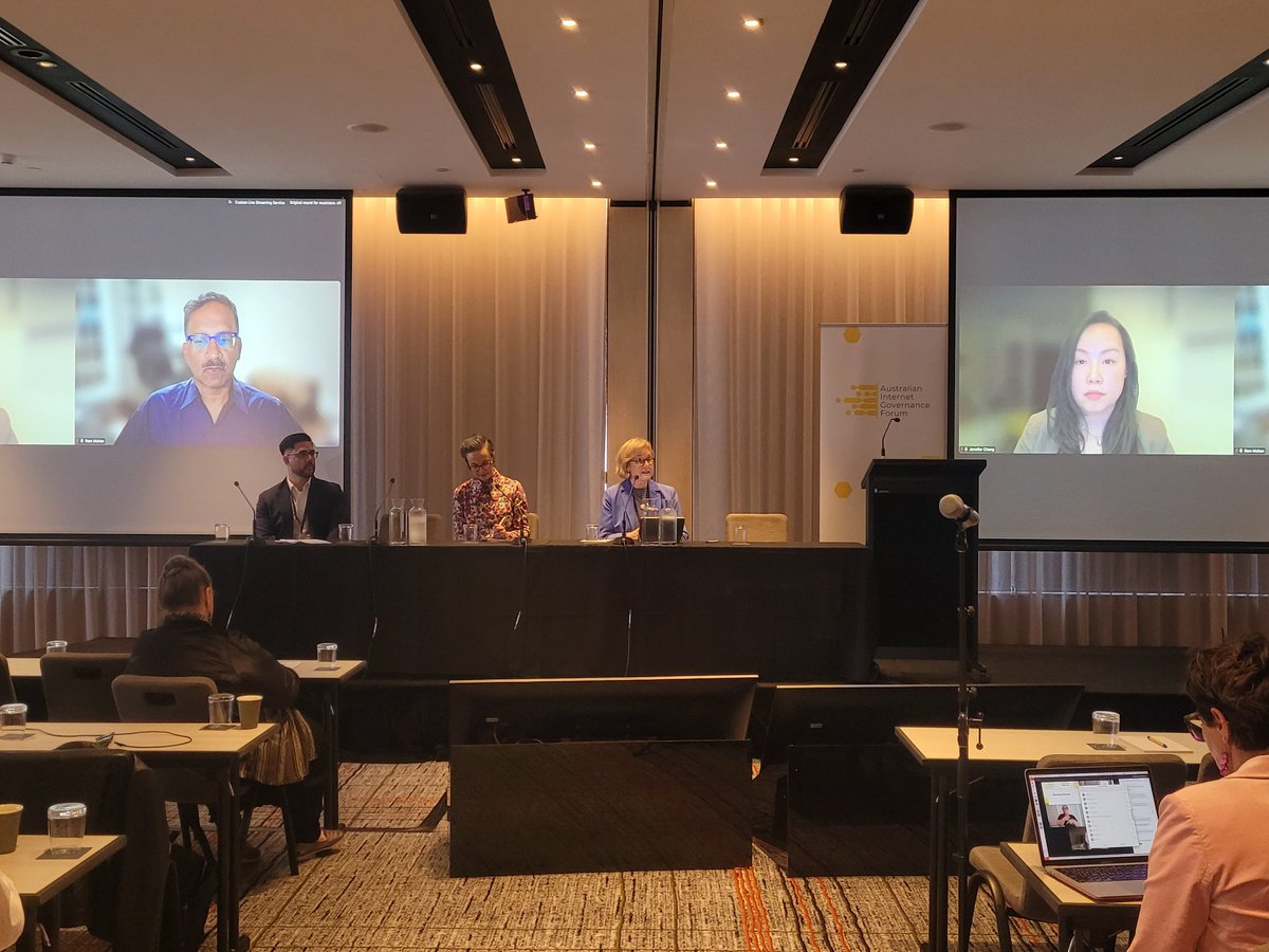 Identity Digital AU (@audomain) on Twitter photo auIGf 2024 is kicking off! First up is the opening plenary, where our very own Ram Mohan is sharing his insights on this years theme, 'Connecting local to global' from an industry and technical community perspective #auIGF2024 <a href="/au_igf/">auIGF - Australian Internet Governance Forum</a> auIGf 2024 is kicking off! First up is the opening plenary, where our very own Ram Mohan is sharing his insights on this years theme, 'Connecting local to global' from an industry and technical community perspective #auIGF2024 <a href="/au_igf/">auIGF - Australian Internet Governance Forum</a>