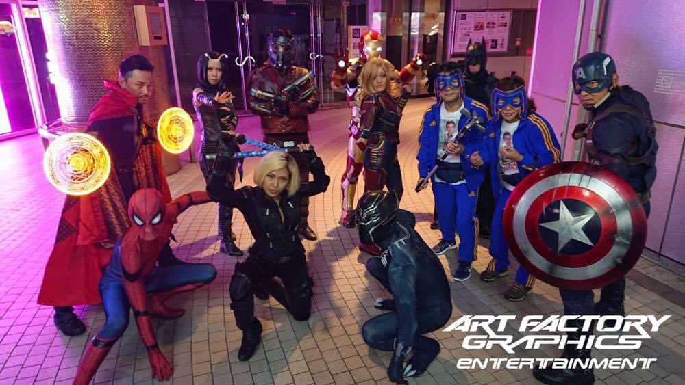 TK5700's tweet image. もう6年前かw
渋ハロ…スターロードのマスク曇って迷子になったな😅
みんな少しずつ若いwww😂
#artfactory