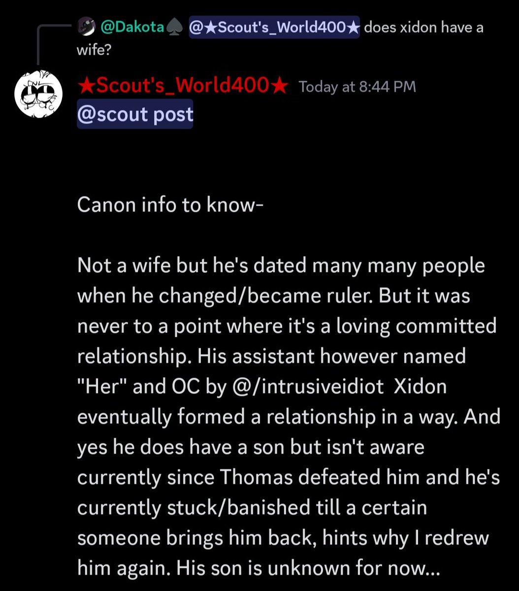 ScoutsWorld400's tweet photo. Poor Xidon, he was only 14 and had to face tough things like this as a god sadly. -π¦β¨π₯β¨βοΈ #oc #doodles #thomas #villainthomas #lore #xidon https://t.co/NmJ6pekqqd