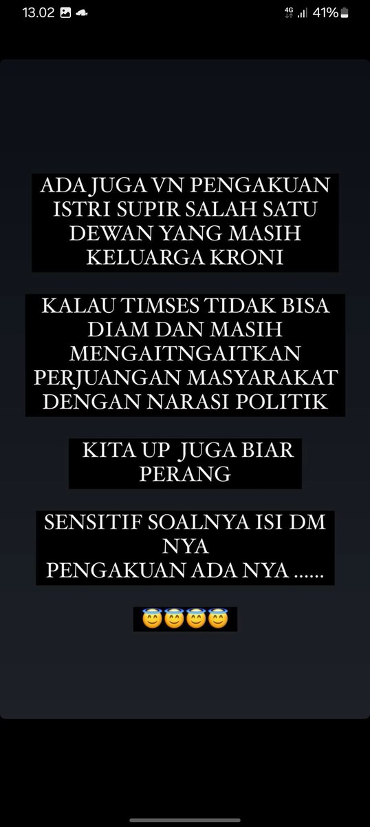 suarakanpaser's tweet photo. PASER DALAM KEADAAN DARURAT!

TOLONG DENGAR SUARA KAMI PARA PEMERINTAH!
KAMI BUTUH KEADILAN!
@dhemit_is_back @jokowi @NajwaShihab @MataNajwa 
#Paser #Borneo #IKN #Dayak #KalimantanTimur #PeringatanDarurat #STOPBATUBARAILEGAL #BATUBARAILEGAL #BATUBARA https://t.co/JVMn9o2C4j