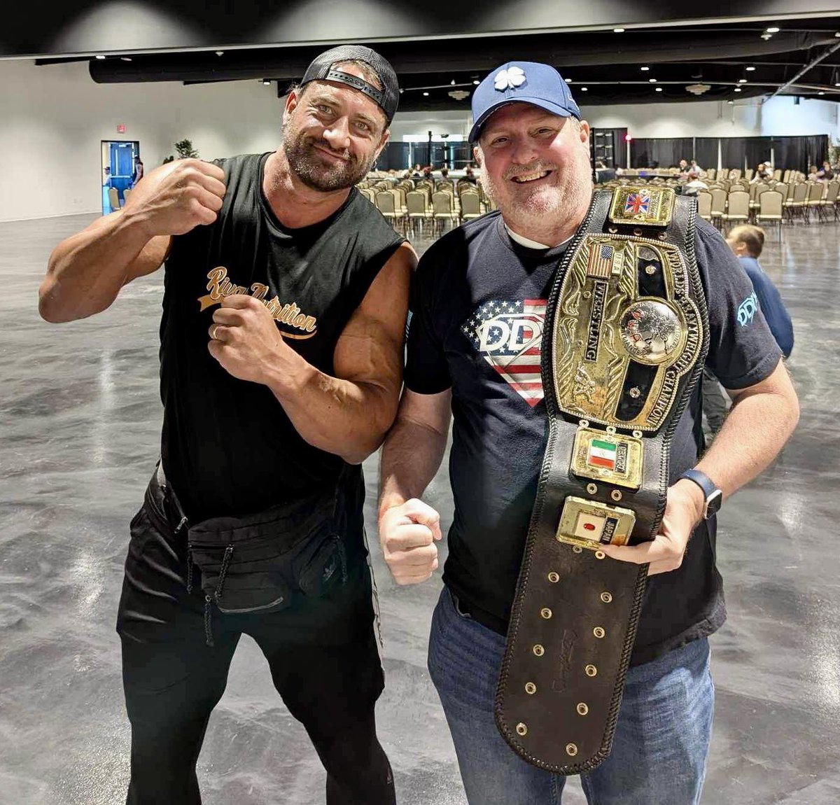 mattkingit's tweet photo. One of the best weekends ever, meet and greet with some great wrestlers and celebrities. NWA Champ Thomas Latimer https://t.co/5OHzqdpyjX
