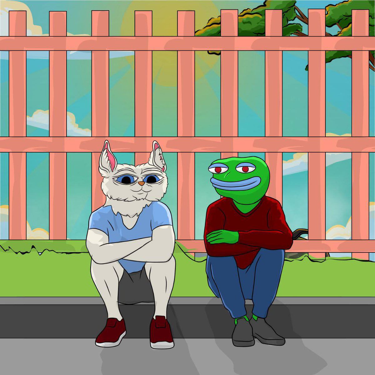 “You think the bullrun will start this week bro” $FLUFFY asked?

“Let’s see how the election plays out” $FEFE replied