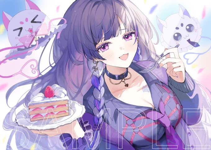 ╭━━━━━━━━━╮      お仕事のお知らせ╰━━━━v━━━━╯にじさんじ EN所属の狂蘭メロコさんのお誕生日記念応援広告イラスト担当いたしました!池袋、梅田にお立ち寄りの方はぜひご覧になってください#Melocopic  