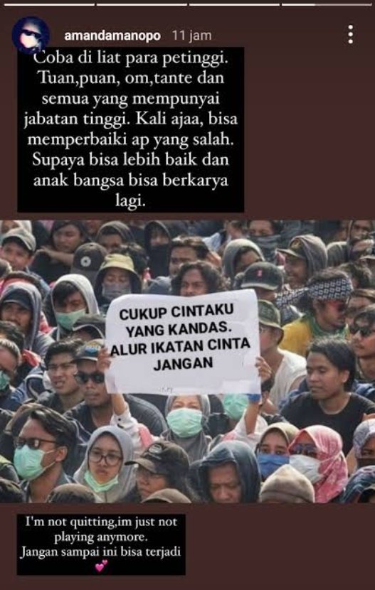 vi_eviee's tweet image. Jd inget sm yg dlu wkwkk

ketika semua pu sama² spikup mslah alur sampe ada yg naikin hestik #IkatanCintaBadScript #IkatanCintaBadWriters
emang sesayang itu gaksii, ndak cmn perkara uwu²nya aja tp konflik² didalamnya hrs jelas penyelesaiannya🫠

ah jd kangen ngewar menshit deh🤣