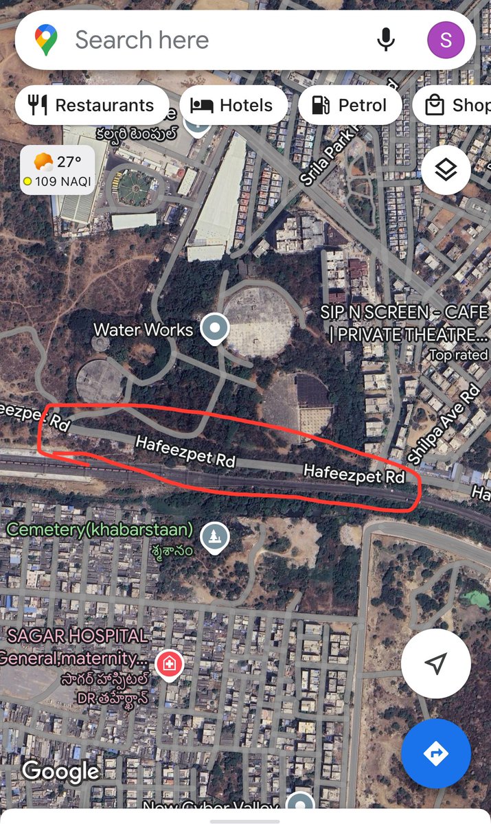 SunilGireddy's tweet photo. @AEE_KPHBColony Dear sir, Manjeera pipeline state of the roads has worsened considerably. Request u fill d potholes at the earliest. https://t.co/vvoPnmzUTW