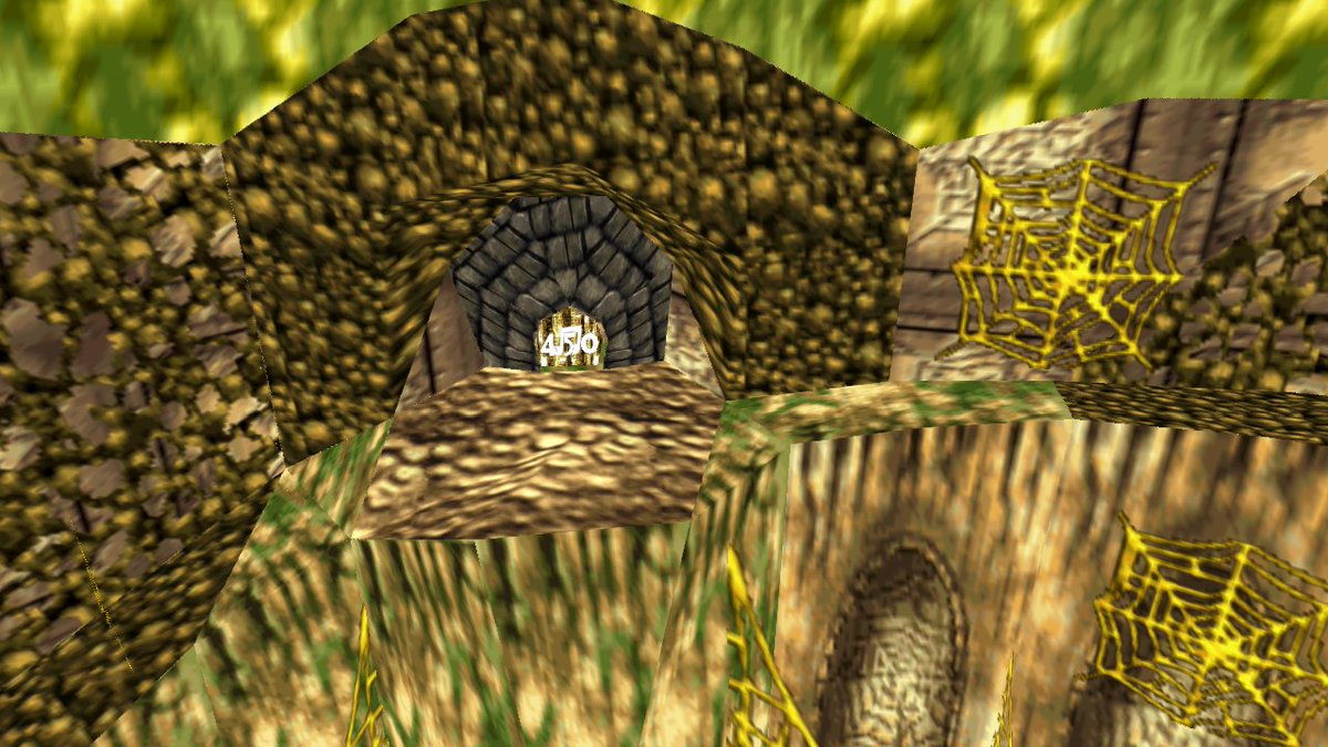 TSRStormed's tweet photo. The vertex shading technology used in Banjo-Kazooie is one of the most beautiful things I've ever seen. It extremely pushed the N64's graphical capabilities.

On the left are the vertex-shaded textures, and on the right are the raw textures. This game truly is a magnum opus. https://t.co/CKugQSgxhu