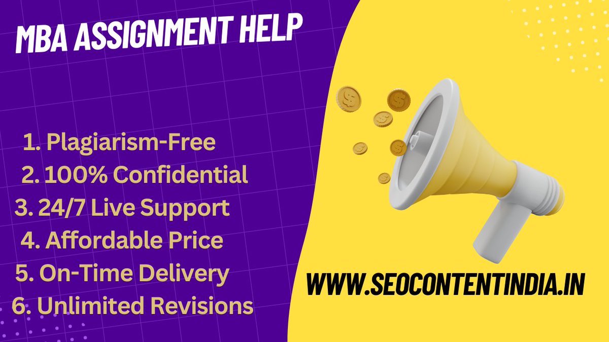 SEOContentIndia's tweet image. Looking for #MBA assignment help in India from expert academic writers? Things to keep in mind:
Read: wp.me/P8rG0l-1wO
#MBAAssignment #MBAAssignmentHelp #MBAWriters #MBAStudents #MBAhelp #MarketingAssignment #MBADissertationHelp #SEOContentIndia #SEO_Content_India #SCI