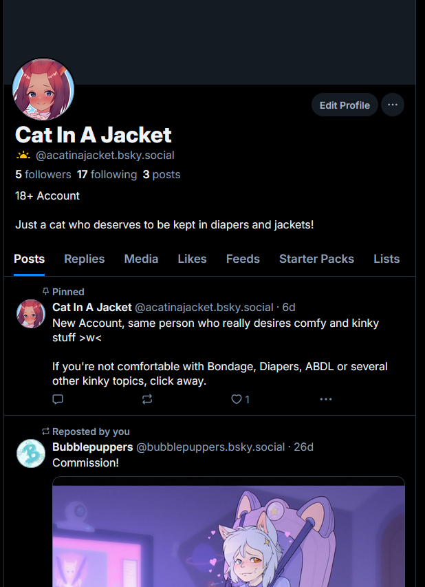 Cat in A Jacket | Finding Friends Arc? tweet media