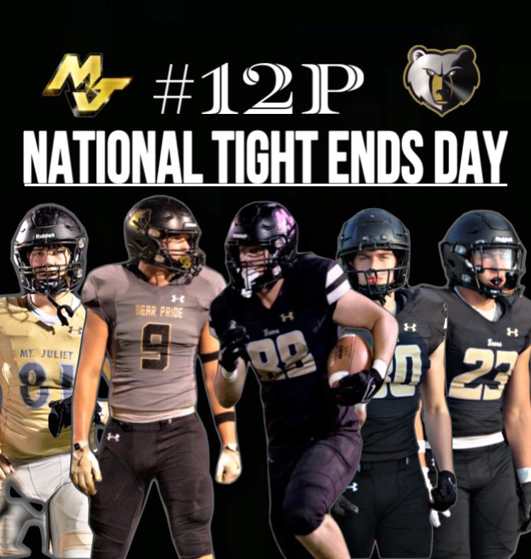 MJCoachRocc's tweet photo. #NATIONALTIGHTENDSDAY
#12P
#13P
#14P https://t.co/oNz8jSJLs9