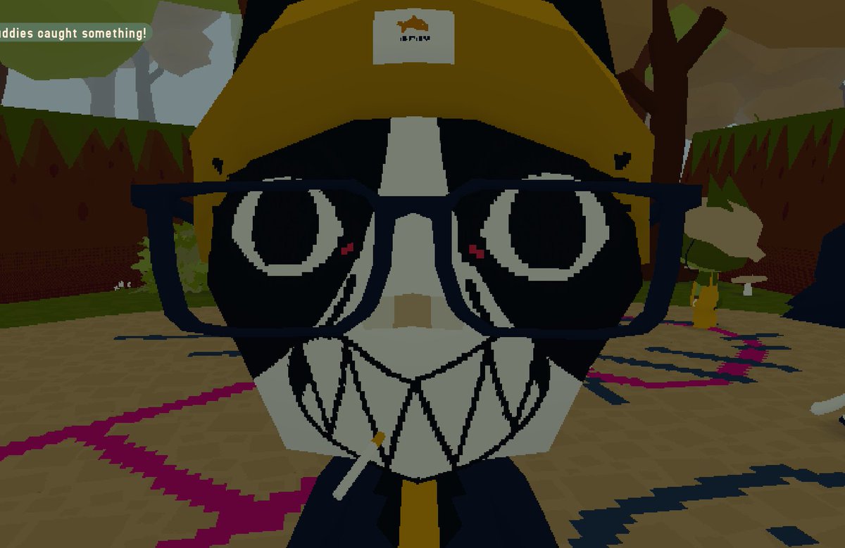 MADDxKATT's tweet photo. #WEBFISHING  #fyp This is a pretty neat game. Hope more cosmetic updates come to it, Also more color options. It's Just hanging out, fiddling with random stuff and FISHING. Good ole fishing.🥸🎣🎣🎣 https://t.co/909RSfOOeg