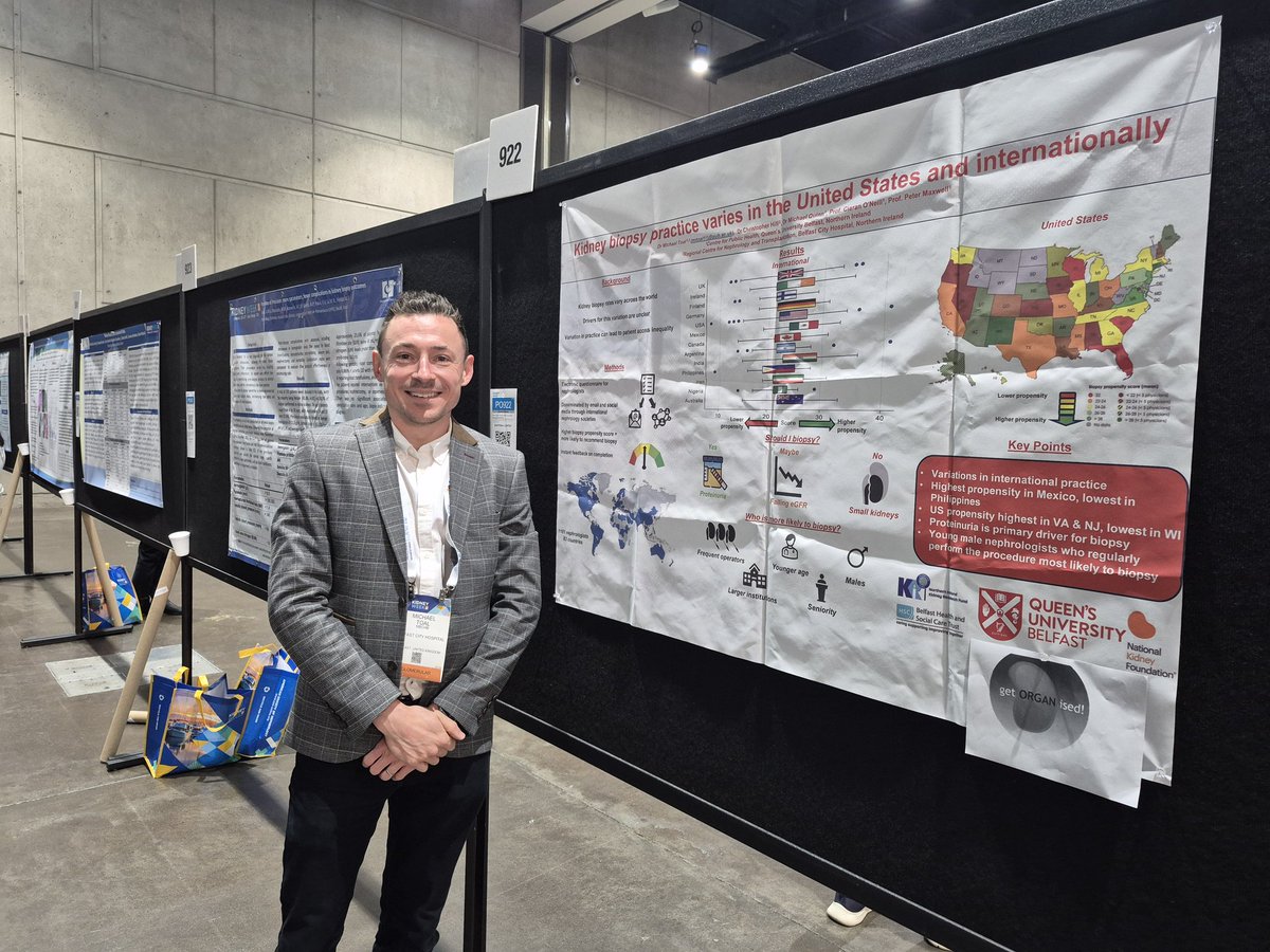 Michael Corr (@corrmp) on Twitter photo Looking back to Belfast <a href="/MichaelToal6/">Michael Toal</a> was sharing his work looking at variation of kidney biopsy practice internationally with a specific look at USA practice for #KidneyWk
Research funded by <a href="/NIKRFcharity/">Northern Ireland Kidney Research Fund</a>
<a href="/CPH_QUB/">QUB Public Health</a> <a href="/QUB_SMDBS/">QUB MDBS</a> Looking back to Belfast <a href="/MichaelToal6/">Michael Toal</a> was sharing his work looking at variation of kidney biopsy practice internationally with a specific look at USA practice for #KidneyWk
Research funded by <a href="/NIKRFcharity/">Northern Ireland Kidney Research Fund</a>
<a href="/CPH_QUB/">QUB Public Health</a> <a href="/QUB_SMDBS/">QUB MDBS</a>