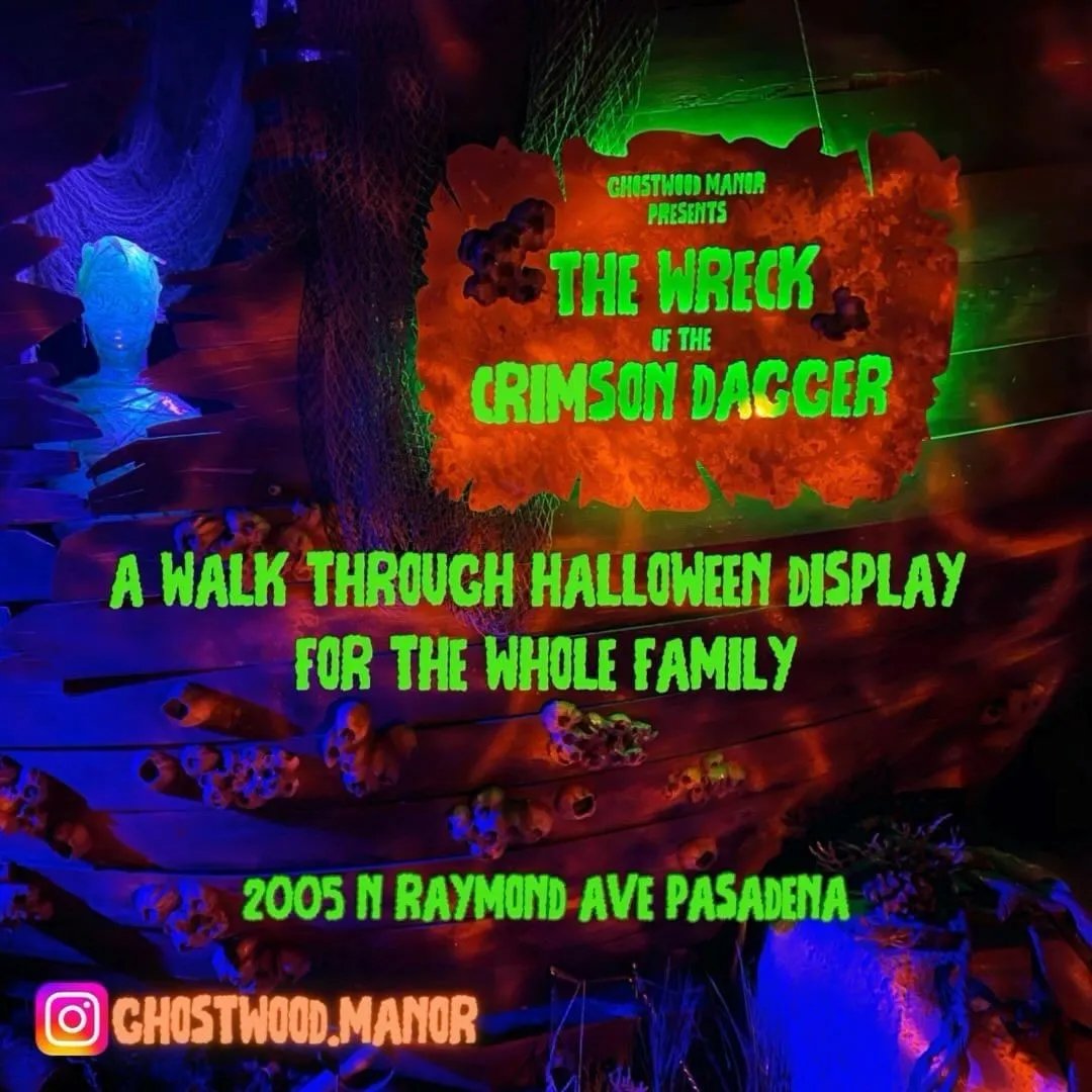 TheJasonDavis's tweet image. If you're in Los Angeles, you must explore The Wreck of the Crimson Dagger in Pasadena...before it's too late.