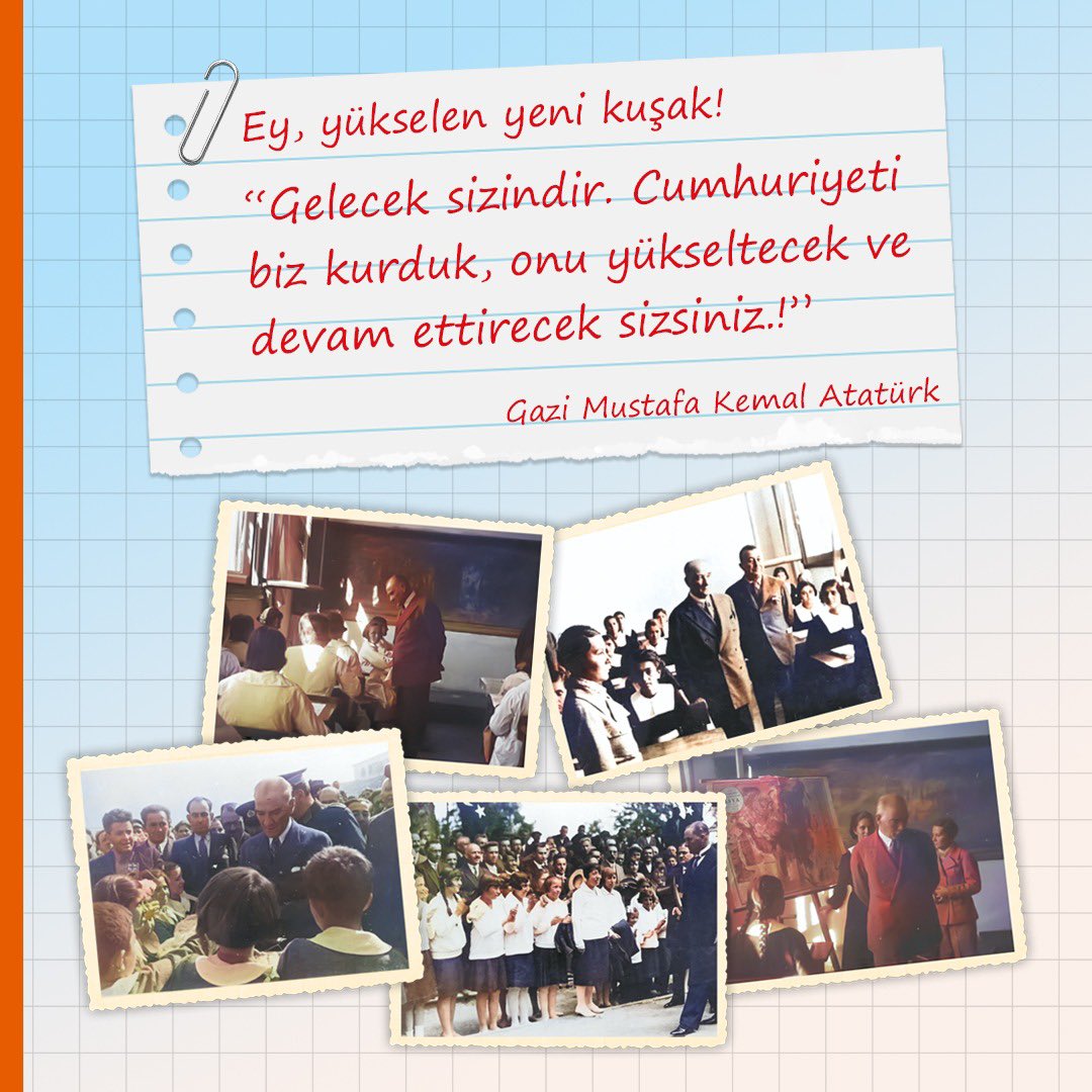 Cumhuriyetimizin ışığında kurduğumuz hayallerin, yarınlar için attığımız adımların kendimiz, ülkemiz ve insanlık için gerçekleşeceği bir hafta olsun…

İyi dersler! 🛎️