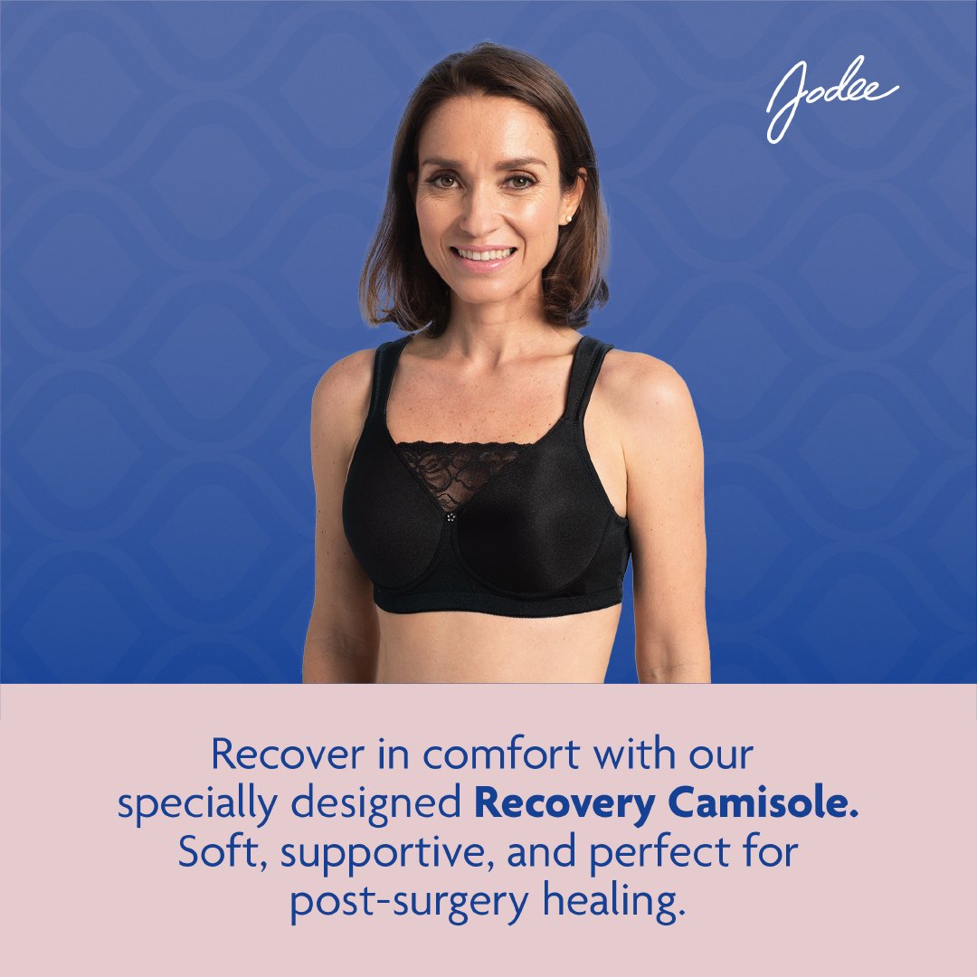 Jodeemastectomy's tweet photo. Recover in comfort with our specially designed Recovery Camisole! 🌸

Soft, breathable fabric and gentle support make it perfect for post-surgery healing. Feel the difference today! 🛍️

#Jodee #RecoveryWear #MastectomyCare #PostSurgeryComfort #HealingInStyle https://t.co/6dNKnGQjYt