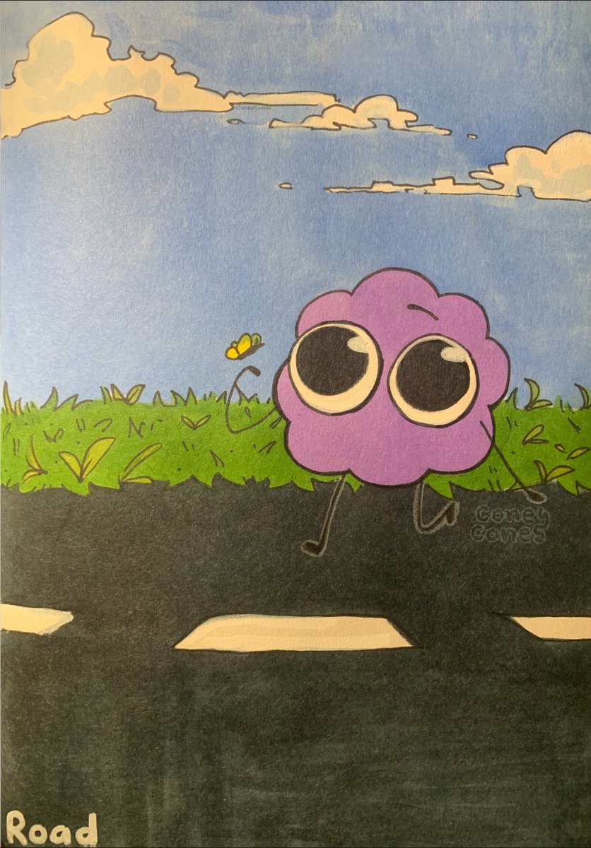 #Inktober day 27, on a stroll 🛣️
#inktober2024 #ranboofanart #traditionalart #art