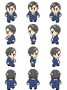 kazakashi_only's tweet image. 📣歩行ドットアバター第一弾【風柏2005ver】
Ebiさま(@eb1_pichipichi)
風間/柏木ドットモデル
sonarさま(@SonarPic)
pictSQUAREアバター素体
御二方の素敵なドット絵と素体をベースに歩行ドットアバターを作りました。webオンリーイベントで是非ご活用ください。
#風柏オンリー1122_主催