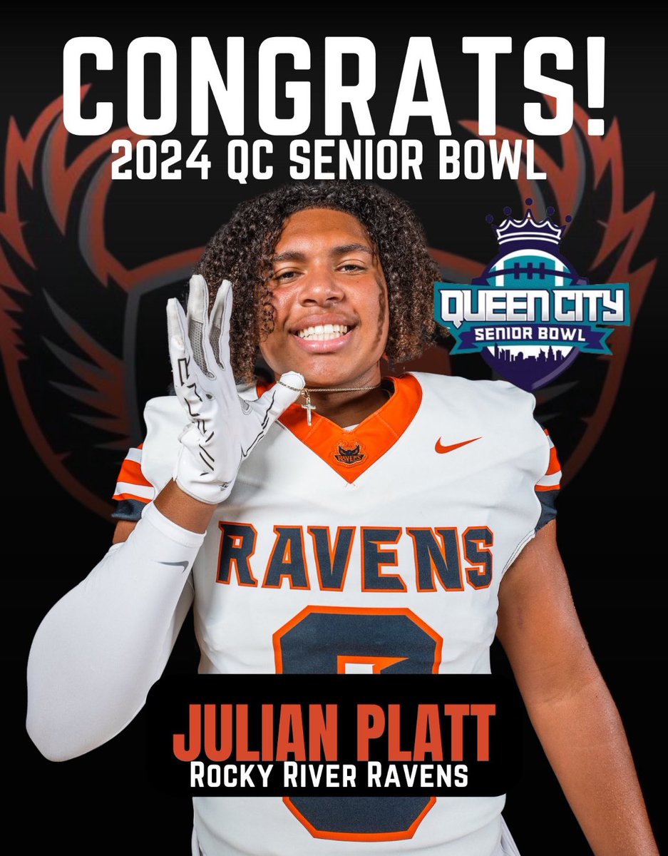 Julian Platt (@julianplatt_18) on Twitter photo Blessed to be invited to play in the <a href="/qc_seniorbowl/">Queen City Senior Bowl #WeHaveCharlotte</a>
<a href="/pepman704/">Matt Morrow</a> Blessed to be invited to play in the <a href="/qc_seniorbowl/">Queen City Senior Bowl #WeHaveCharlotte</a>
<a href="/pepman704/">Matt Morrow</a>