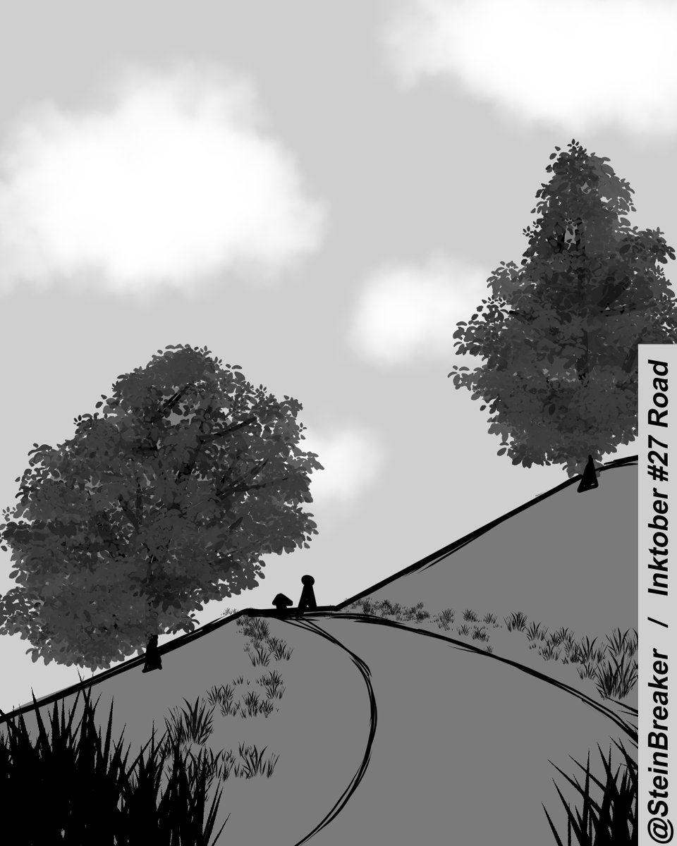 BreakerStein's tweet photo. Inktober día 27 "Road"  

#inktober2024 #arte #ilustración #dibujo #dibujos #ilustracióndigital #artedigital #illustra https://t.co/QfcUBEUZb4