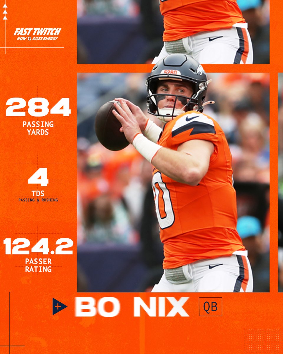 Broncos's tweet photo. Have a day, rook. 👏 https://t.co/hYTDHh9751