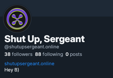 ShutUpSergeant's tweet photo. oh shit you can change your handle to your domain. hell yeah https://t.co/U37125cGAp