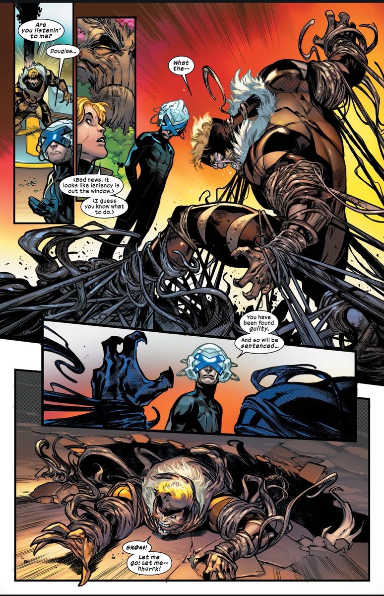 casey_brinke's tweet photo. And those that don't abide...THROWN INTO THE PIT.
Surely indefinite incarceration won't bite them in the ass.
#XMenBinge https://t.co/Jjg7EFofYc