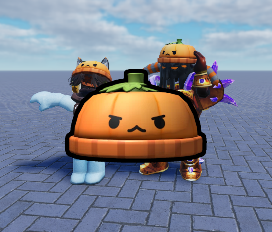 Pumpkin Beanie is out now!!
roblox.com/catalog/132226…

#RobloxUGC #Roblox #RobloxDev