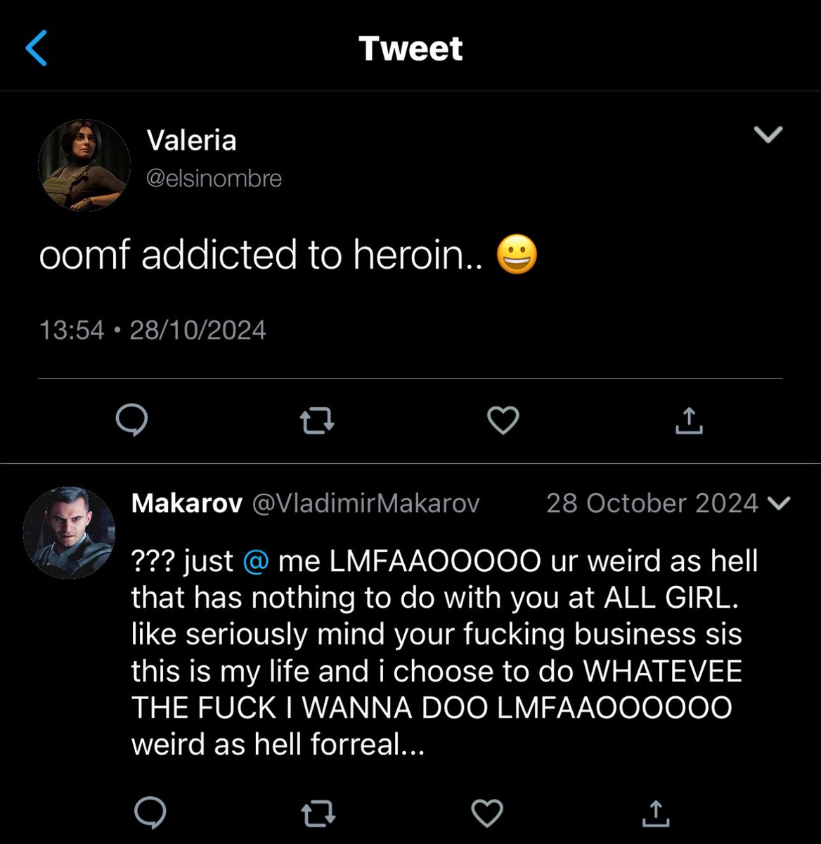 inc0rrectC0D's tweet image. I know their beef is insane