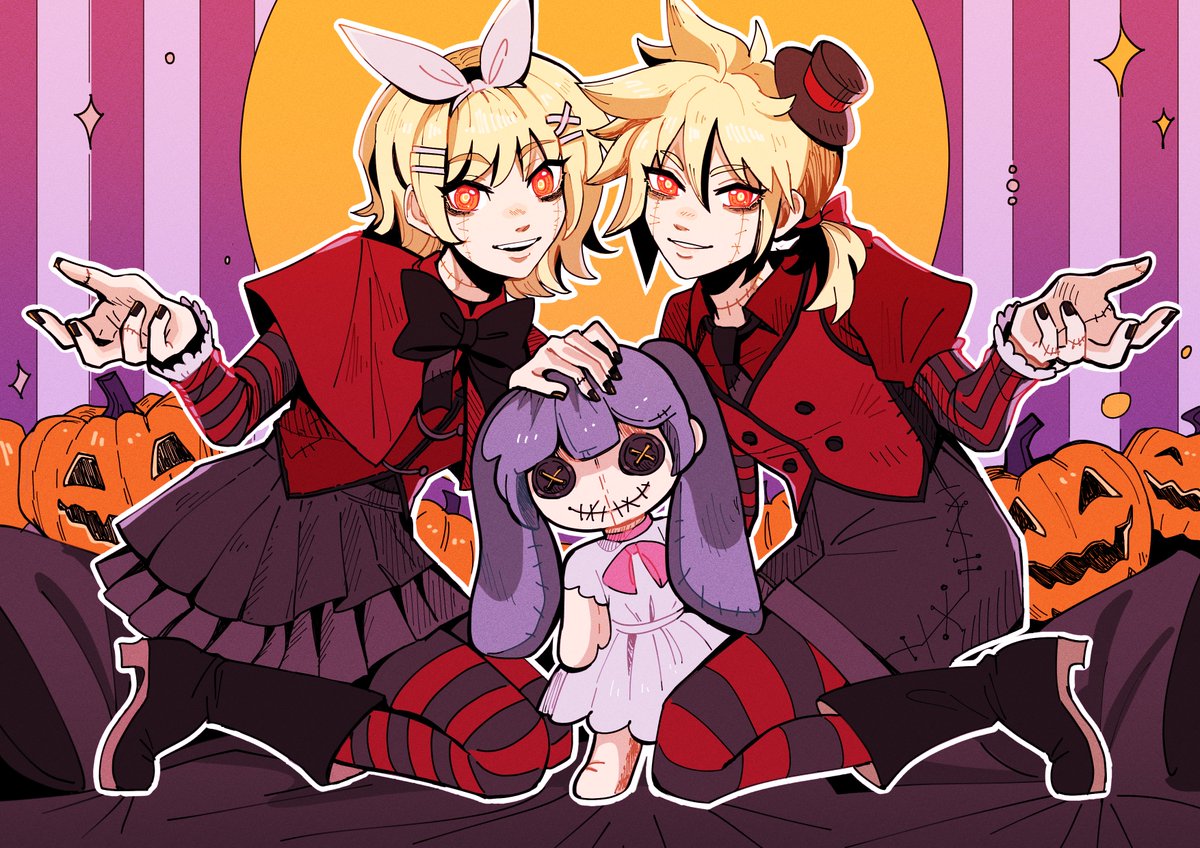 🕯️🎃 "Forget the bitterness in this dream"🎃🕯️

//My piece for <a href="/reechoes_zine/">re//echøes: A Kagamine Fanzine</a> featuring on of the very first Vocaloid songs I've listened to. It holds a very special place in my heart! Happy Halloween✨//