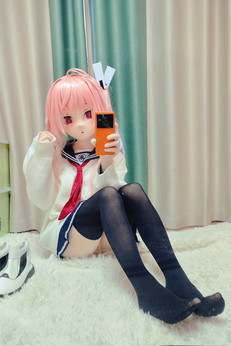 嘿嘿，在等你哦～🍪🍩🍰
#kigurumi #柚鳥ナツ 
#BlueArchive