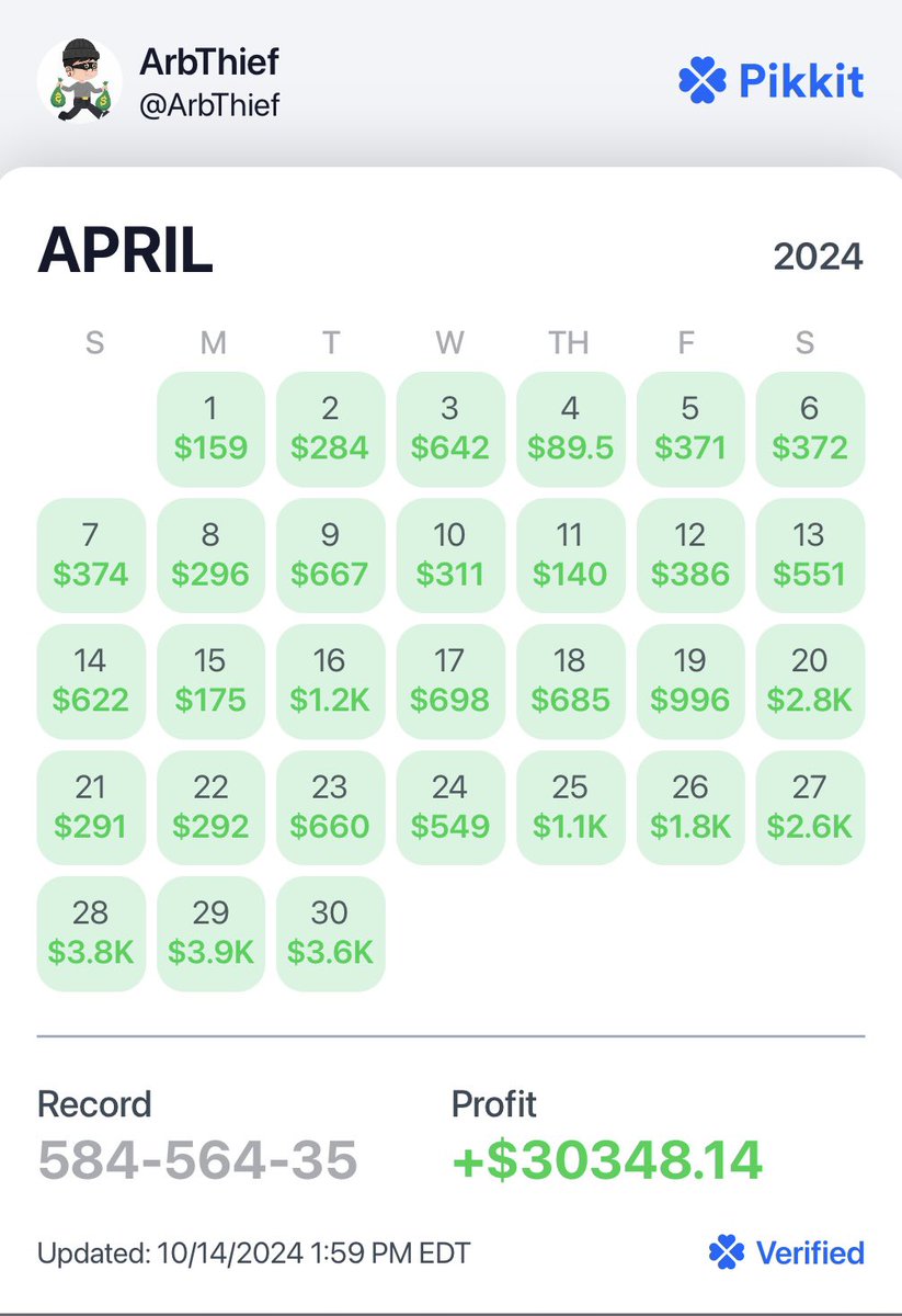 @AlexMonahan100 Arbitrage betting is the only way this is possible!