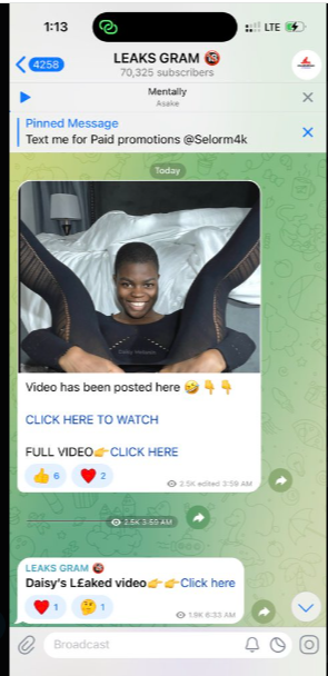 BeatriceKu80314's tweet photo. DAISY MELANIN LEAK , DAISY MELANIN LEAK ,
Video ⤵️⤵️

Twitter VIRAL VIDEO 👇
https://t.co/zxVEBHLwh9
So people really watched the Daisy Melanin video original? I checked her page and got scared😱😱
📛WEB FOR ALL: https://t.co/55T8h7E375 https://t.co/QSZXlc37CE