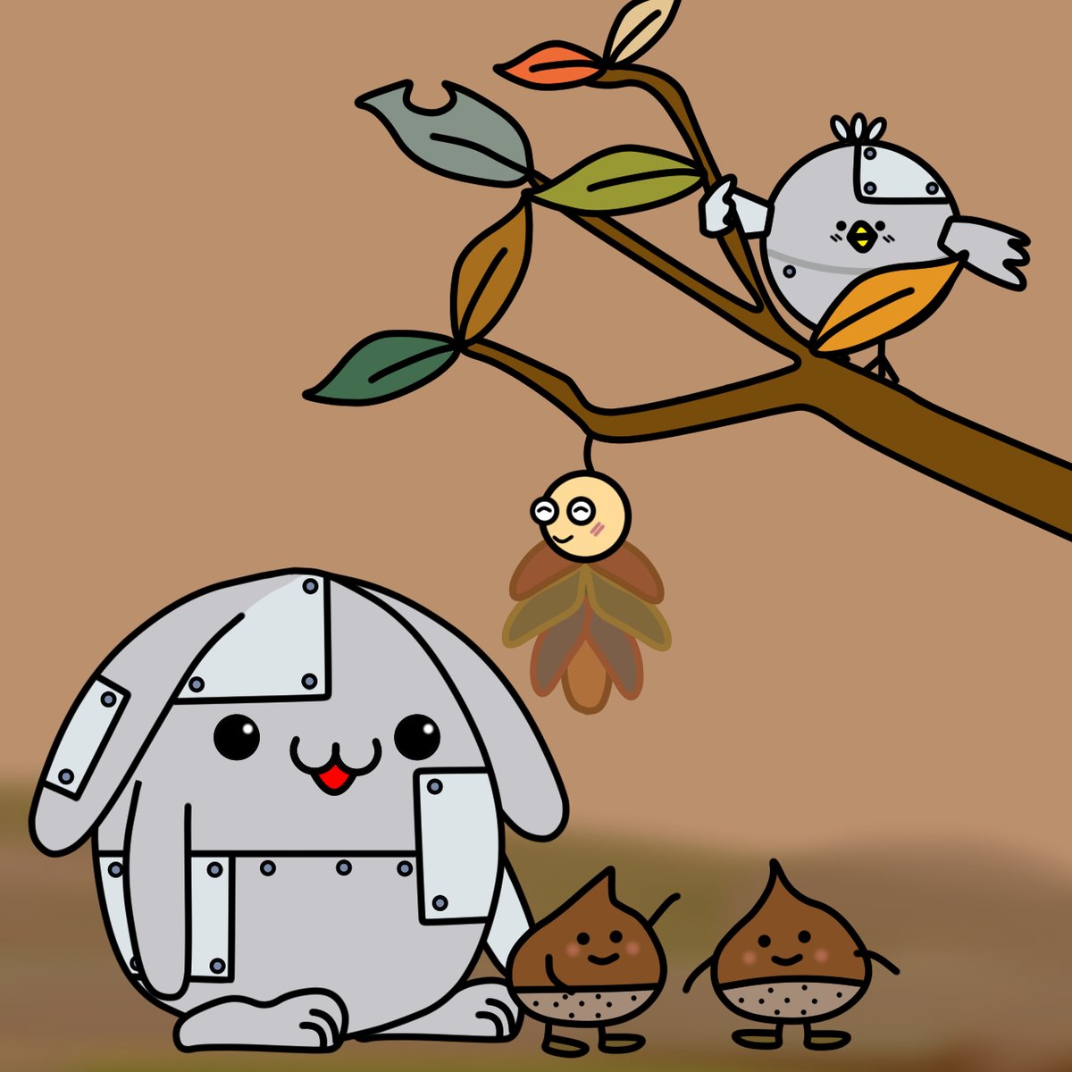 Lappan_kic's tweet photo. 気がついたら
1ヶ月に1枚しか新しい絵を投稿できていません💦
のんびりとしかできていませんが
今後とものんびりとお付き合いのほど♪

11月もよろしくお願いします

#イラスト #栗拾いって今もするのかな https://t.co/oqx1iESgB7