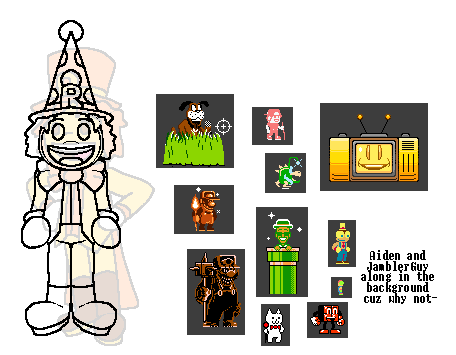 FNFRSRK's tweet photo. Alr now 
Imagine a Slaybells RSRK Mix

#FNFRufusSuperRetroKicks https://t.co/XbIErc9tME