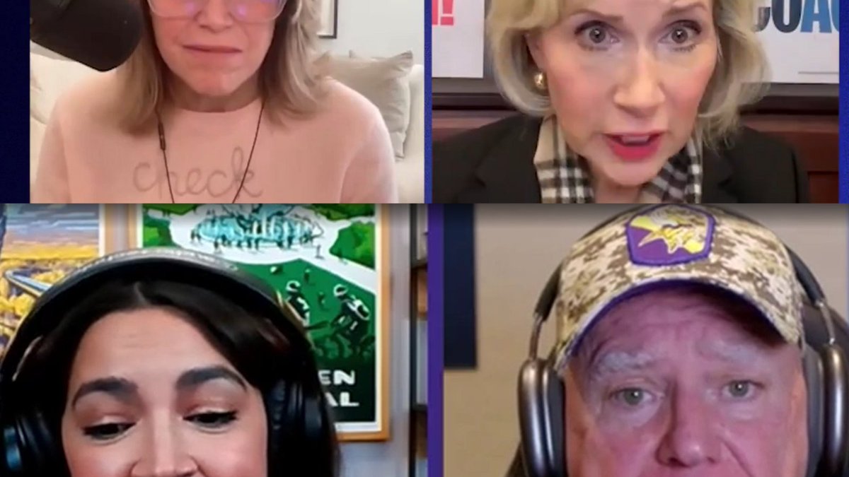 christopherrufo's tweet image. If you vote for Kamala, America will be stuck in this Zoom meeting for four straight years