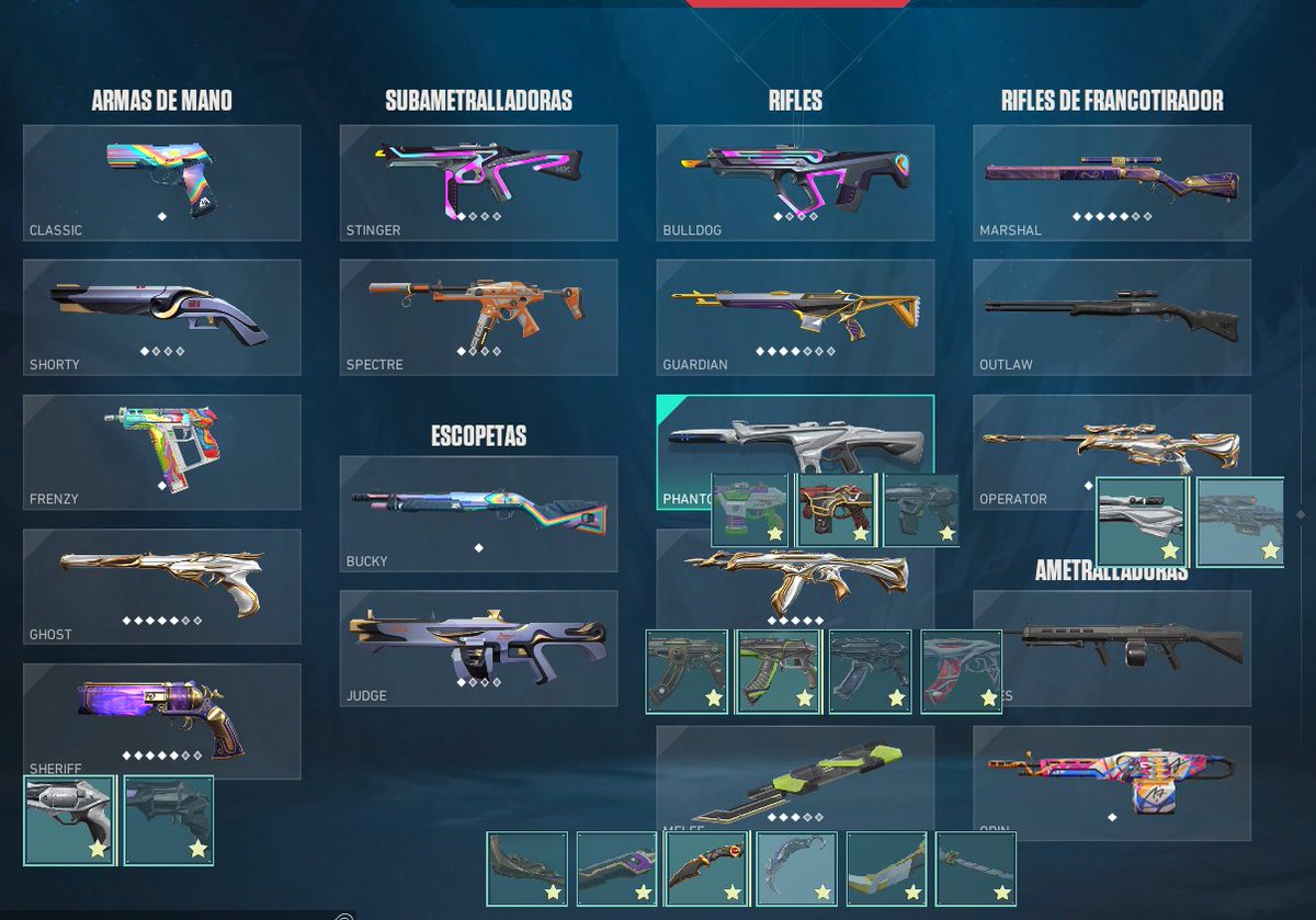buenas , estoy vendiendo esta cuenta de VALO, tiene 360USD invertidos (4 phantoms, 5 vandals, 6 fakas, el pase del karambit y otros), se le puede cambiar el nombre y la region sin problema, la estoy vendiendo por 90 usd  cualquier consulta md
