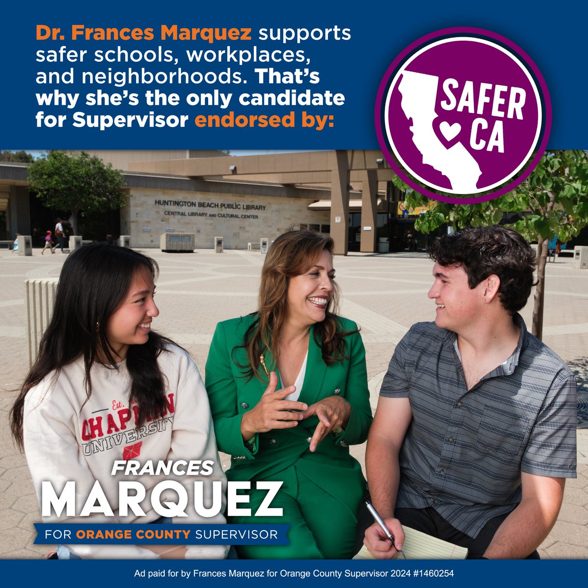 Election Day is November 5th. Make your plan to vote #Marquez4OC! 🗳️✅🍊