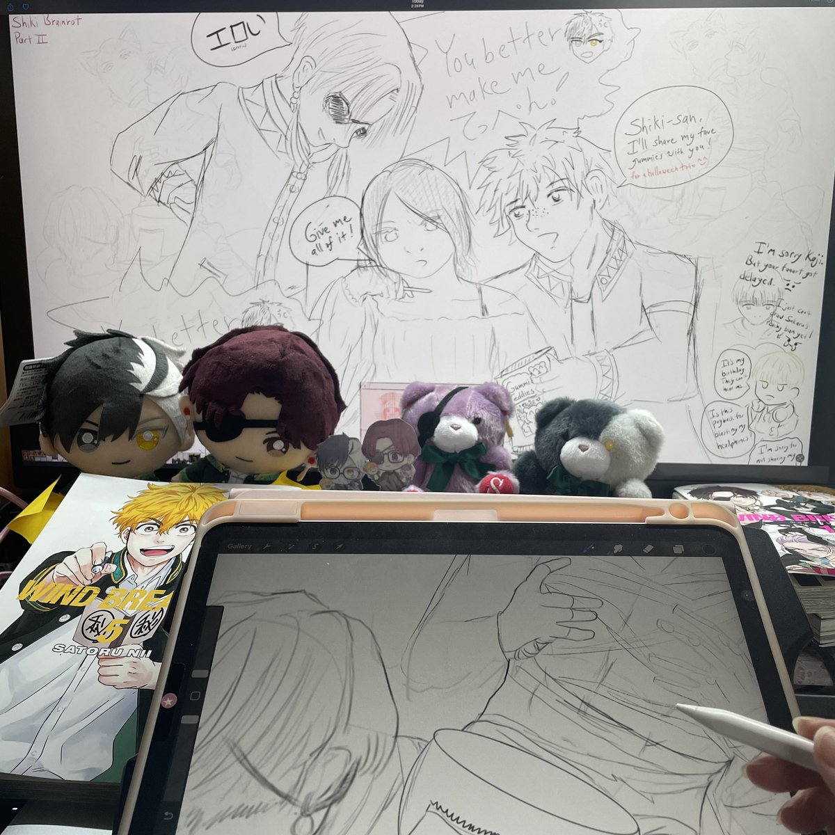 heartsofthedead's tweet image. にれ君。。。強引だね。。。
Nirei won..so he’s getting his Furin trio. 

#ウィンブレFA #WINDBREAKER #artistnotes #wipart #brainrot #toomanyships #ウィンブレ好きさんと繋がりたい