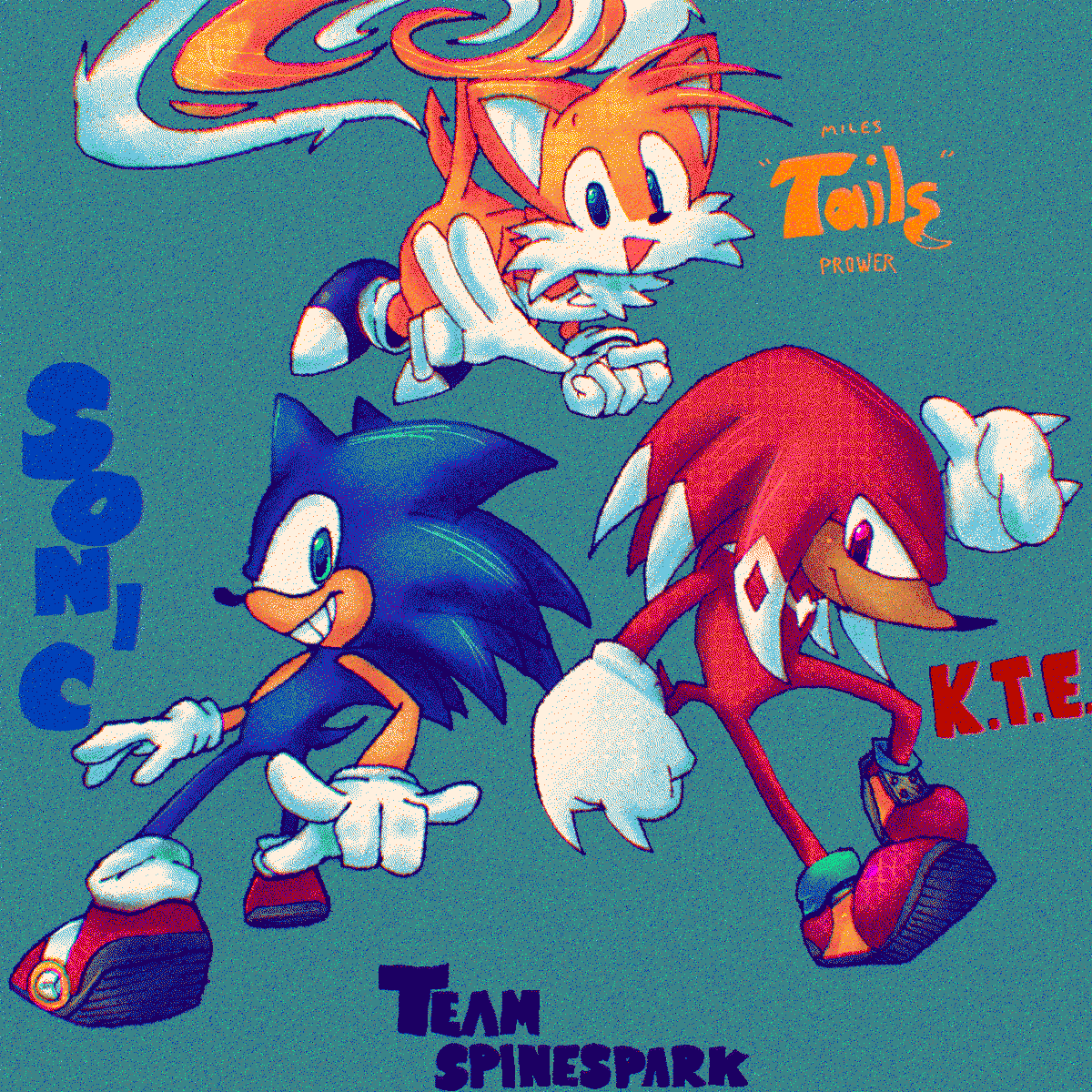 StarGazerD140's tweet photo. Team SpineSpark (Team Sonic) https://t.co/g11DlaQjcp