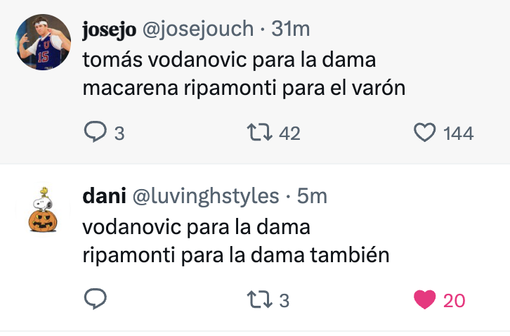 chappelruan's tweet photo. todo para la dama https://t.co/5AlRWvJhdu