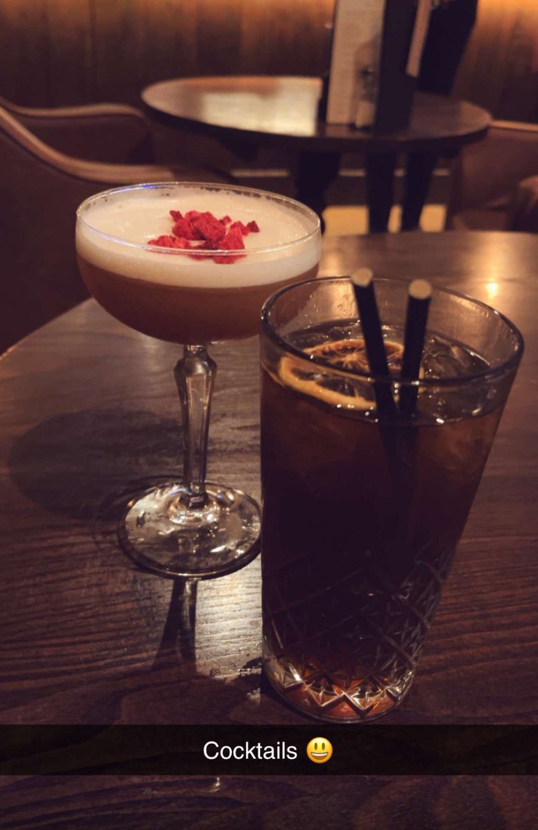 Birthday cocktails last night 🥰