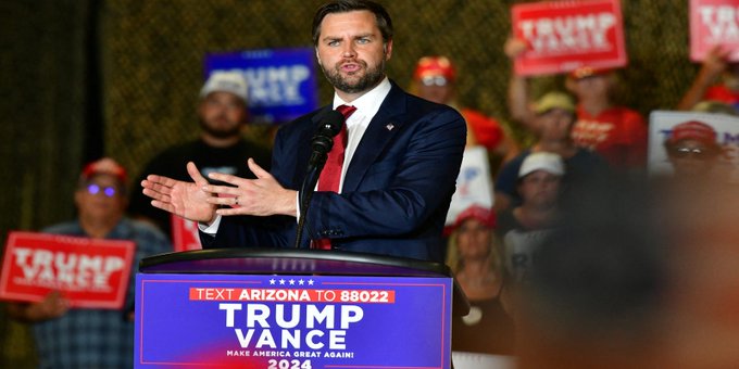 Republican vice presidential nominee JD Vance was pressed on Donald Trump's attacks on what he calls the "enemy from within" in multiple tense interviews.
