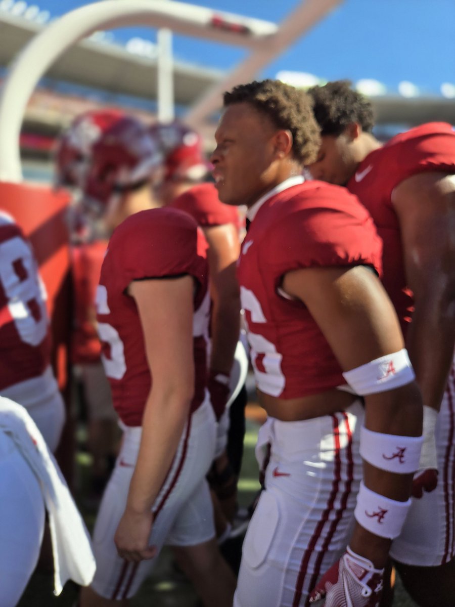 TristanLyles1's tweet photo. Had a great time at Bama yesterday!  The atmosphere was great.  Thanks @crob45 @CoachSanders14 @KalenDeBoer for the great hospitality you showed me and my family.  #RollTide🐘 https://t.co/TNRykvIxFl