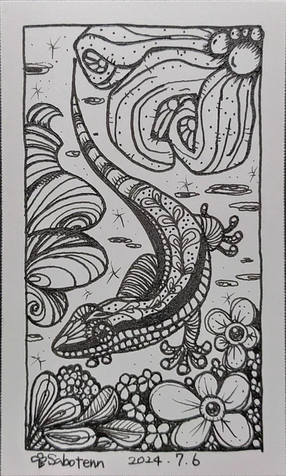 11/23(土) @boji_gallery 
「夢を描く展」アーティスト紹介
✬師匠の弟子サボテン
@D5ME8mrcTktJ3h2 
彼女って本当に努力家だと思う。1年前に展示会で見た絵から確実に上達してる。あとは、自分の本質を表現していけば、素晴らしいアーティストになると思う。 