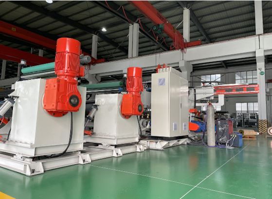 hongshu91429's tweet photo. This foil winding machine is an essential asset for any manufacturing facility aiming to boost productivity and uphold high standards of quality.#FoilWindingMachine #TransformerProduction #PrecisionEngineering #ManufacturingEquipment #Automation #HighQuality #UserFriendly https://t.co/GK2sAxkO1t