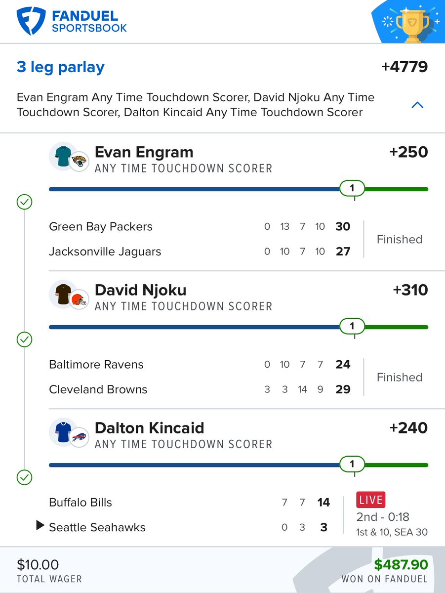 KareemBurrows1's tweet photo. Shoutout @CodyBrownBets ..amazing cash! He 🐐’d! https://t.co/H0pciHjqvO